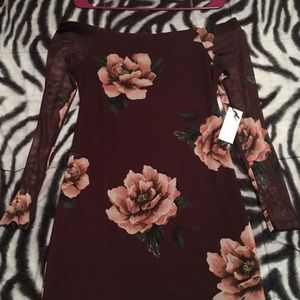 Fitted Floral Dress